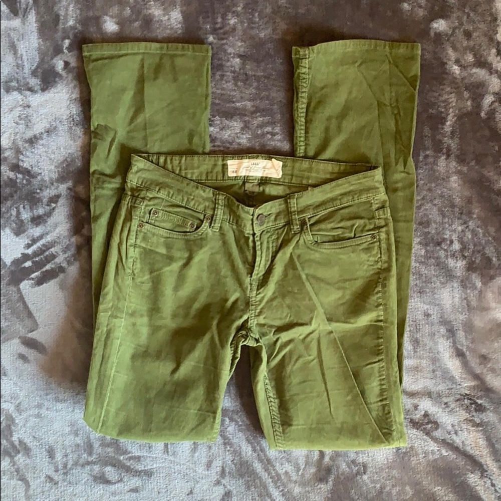 H&M Womens Pants Size 8 Olive Green